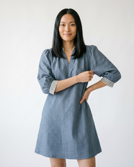 Umgee Textured Tie-Waist Mini Dress | Feminine A-Line Style