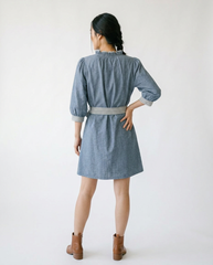 Umgee Textured Tie-Waist Mini Dress | Feminine A-Line Style